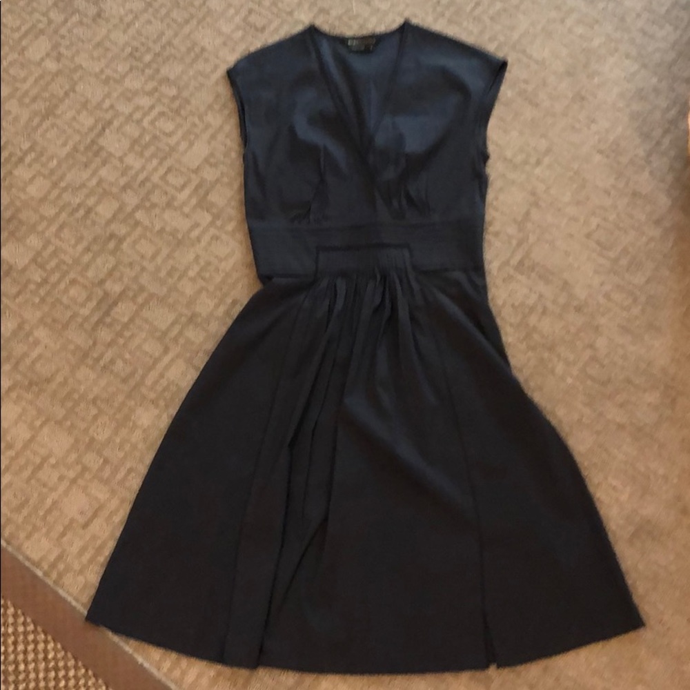 Navy bcbgmaxaria dress